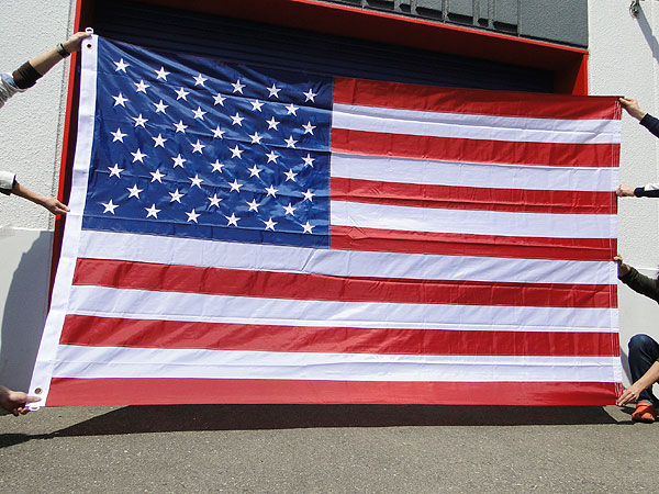 ちょっとリッチバージョン 星条旗 300cm 超ビッグサイズフラッグの通販