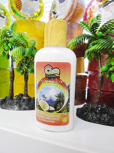 ハワイのセレブ達も愛用するオーガニックボディローション バブル