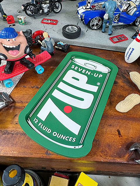 7UP セブンアップ ラバートレイ （7UP缶）の通販・販売 | アメリカ雑貨