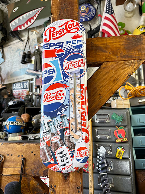 ペプシコーラ サーモメーター （歴代ロゴコレクション）の通販・販売