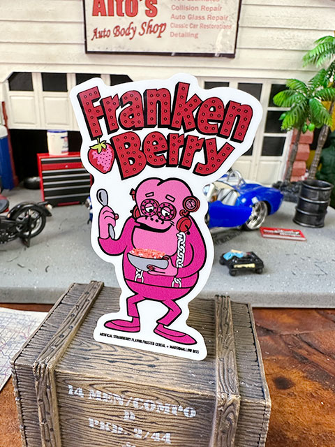 ジェネラルミルズ モンスターシリアル ステッカー （フランケンベリー