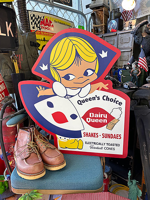 デイリークイーン プロモーショナル ウッドボード リトル ミス