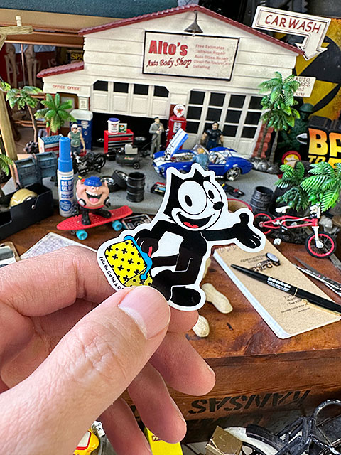 フィリックス ダイカットステッカー Sサイズ （マジックバッグ/005）の