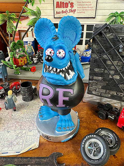 ファンコ ラットフィンク ボビングヘッド （ブルー）の通販・販売