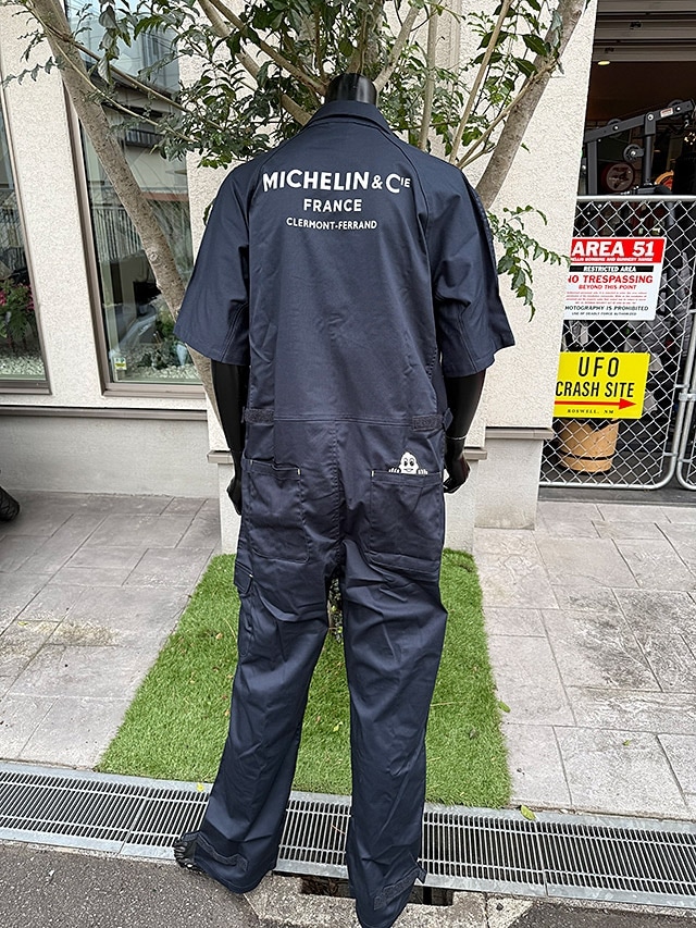 ミシュラン つなぎ ジャンプスーツ （半袖タイプ） （Sサイズ） ※伸縮