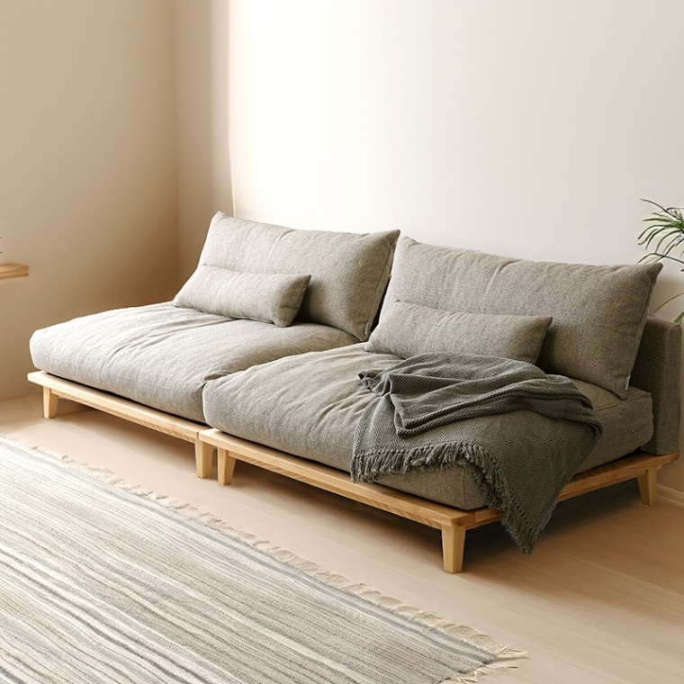 ワイドサイズ＋ワイドサイズセット】FUMI / 幸せになるソファ 標準生地