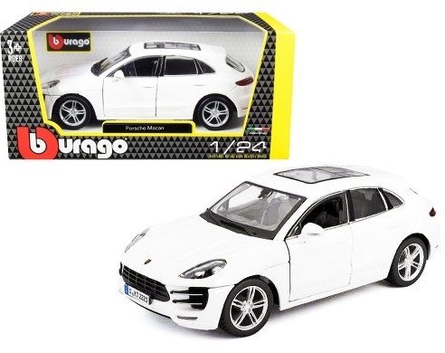 1/24 ポルシェ マカン 白 ホワイト Porsche Macan white 1:24 Bburago