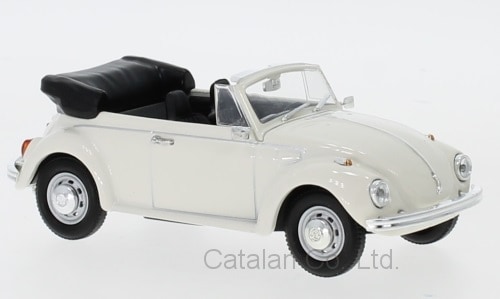 1/43 フォルクスワーゲン ビートル カブリオレ 白 ホワイト VW Beetle