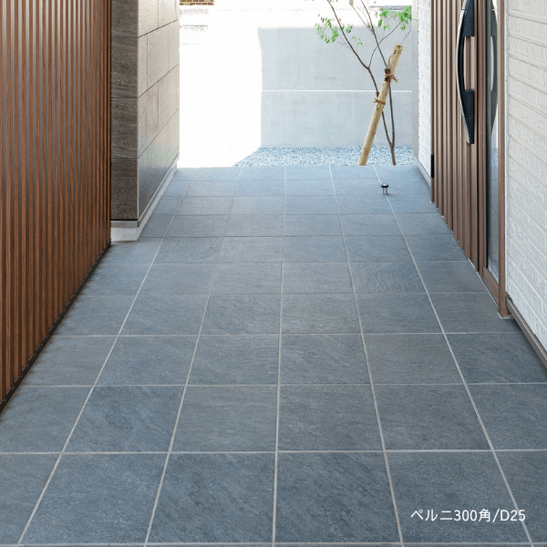 おしゃれでちょっとこだわりの床材,タイル,600x300mm,外床グリップ加工