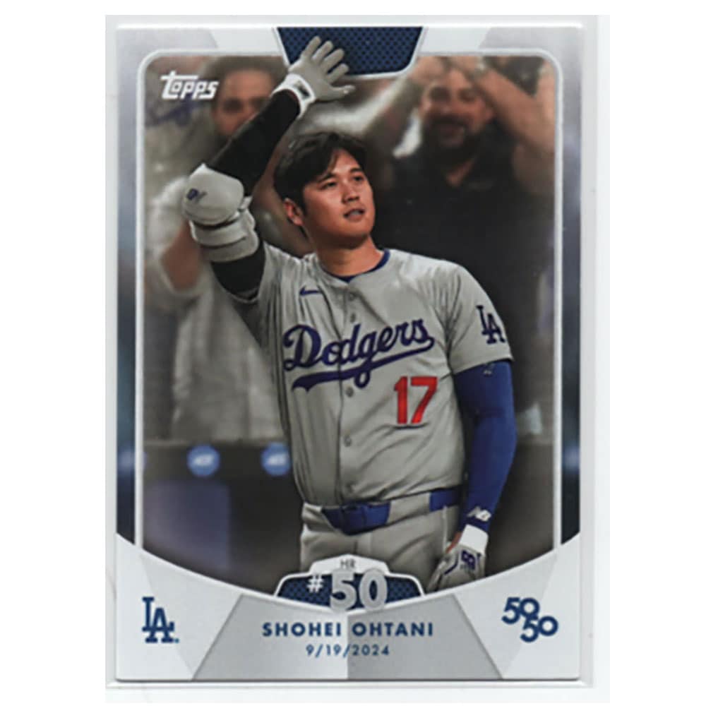 大谷翔平【2024 Topps 50/50】HR#50 Variation #100 ｜カード