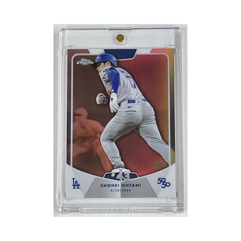 大谷翔平【2024 Topps 50/50】SB#33 #69 12/50 ｜カードファナティック