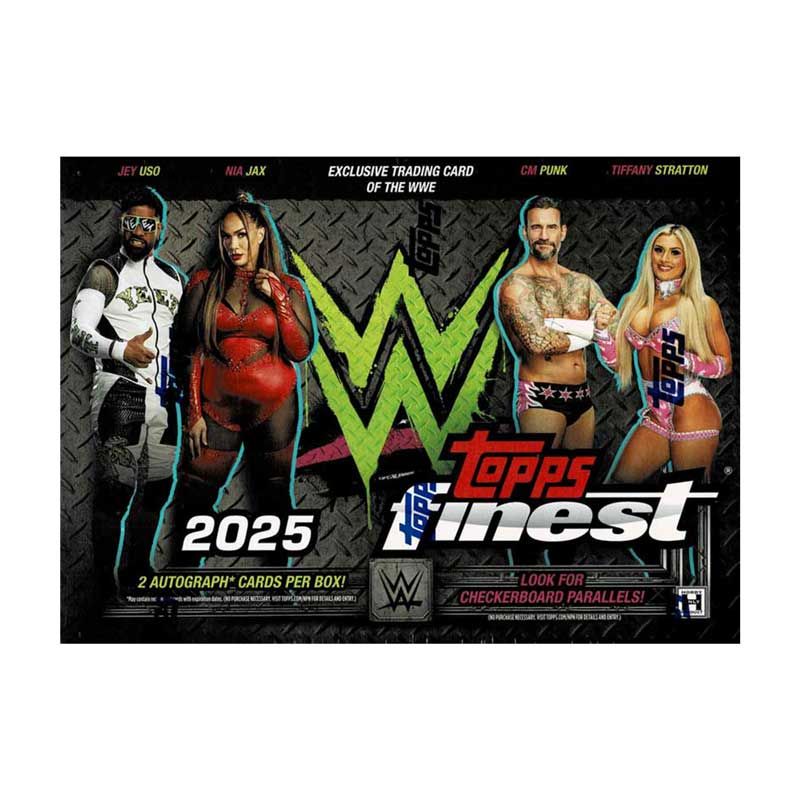 2025 Topps Chrome WWE x Cactus Jack Hobby Box 8/30入荷 ｜カード