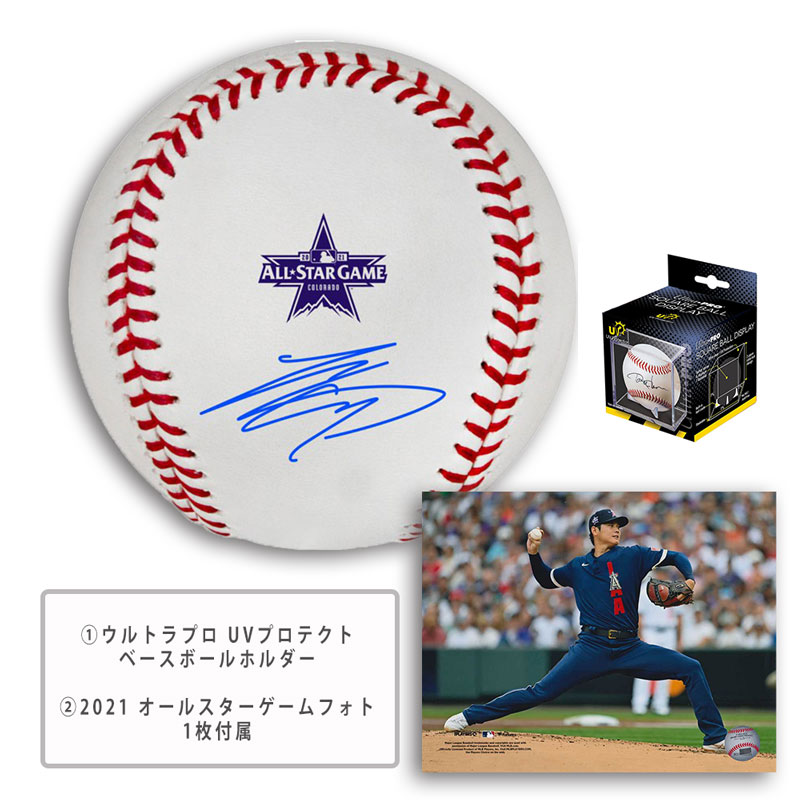 大谷翔平ホームランダービー2021 サインボール Fanatics ロサンゼルス