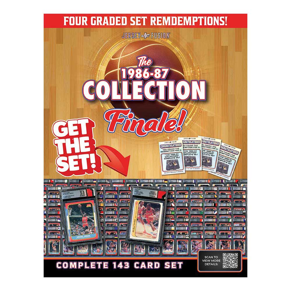 NBA 2024 Jersey Fusion 1986-87 Fleer NBA Collection 