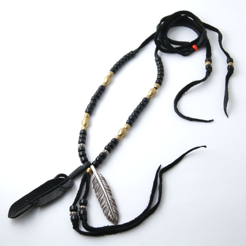 リンチシルバースミスLYNCH SILVERSMITH FEATHER NECKLACE CG LIMITED