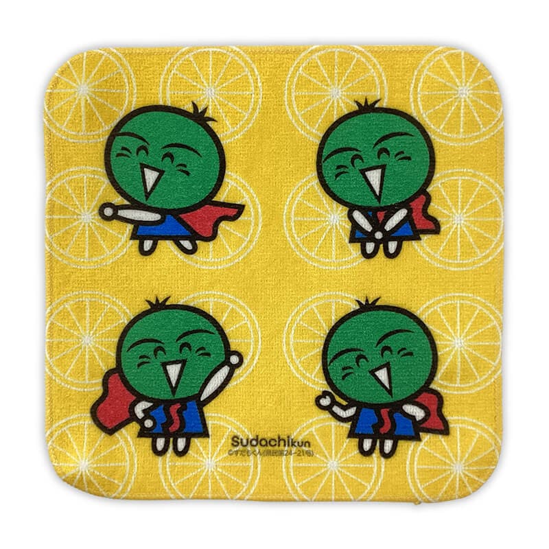 すだちくんタオルハンカチ | すだちくん（徳島県） | 全国のご当地