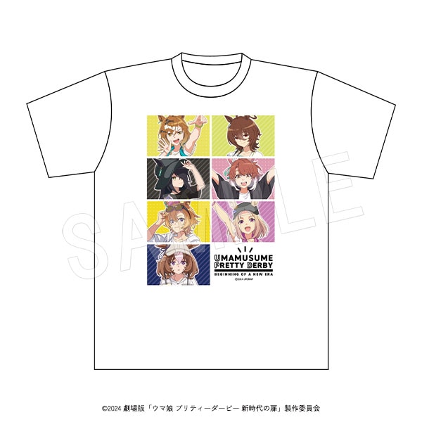 予約】劇場版『ウマ娘 プリティーダービー 新時代の扉』Tシャツ 夏