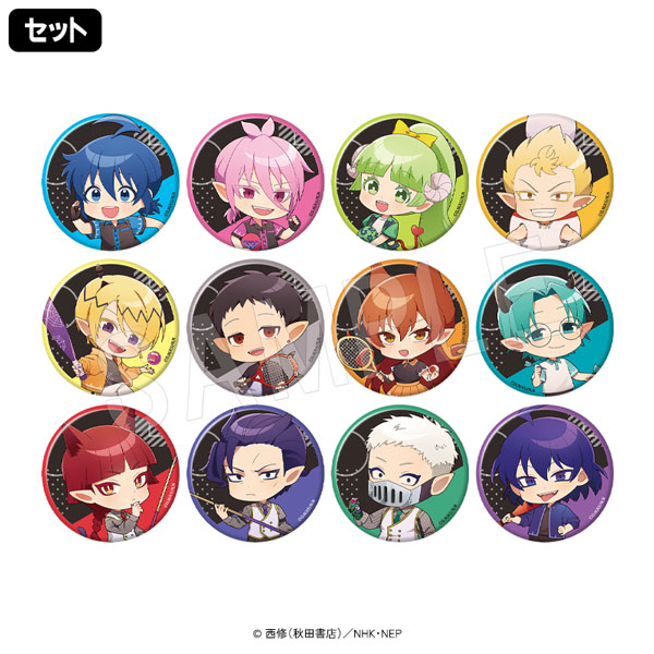 一般予約】魔入りました！入間くん トレーディング缶バッジ ミニキャラ