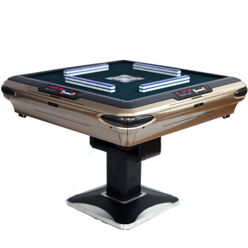 折りたたみ式全自動麻雀卓 四角サイコロパネル 点数表示 28ミリ牌×2面