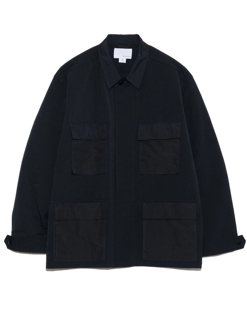 nanamica 25SS ALPHADRY Utility Jacket (K_Black) S25SA048