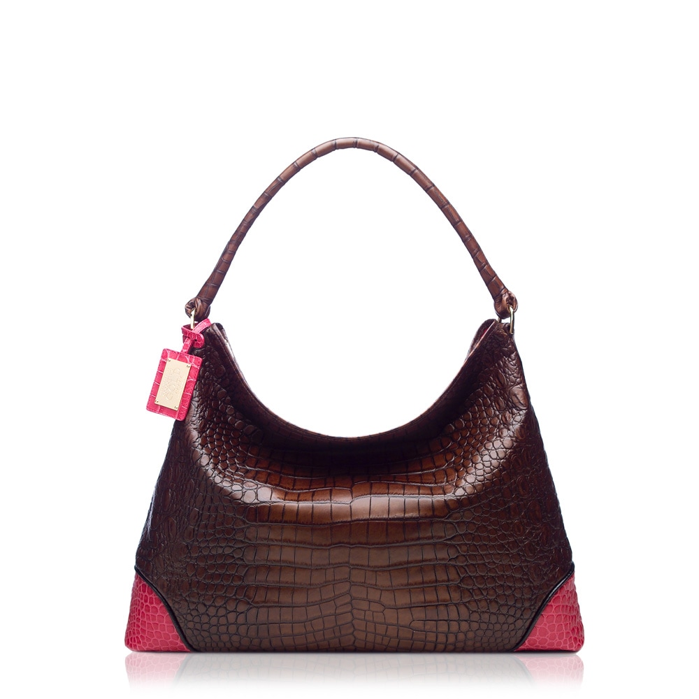 COCOCELUX GOLD 牛革ｸﾛｺ型押しﾚｻﾞｰ ﾜﾝﾊﾝﾄﾞﾙﾊﾞｯｸﾞ | bag | COCOCELUX GOLD