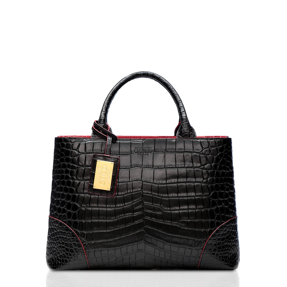 COCOCELUX GOLD ｻﾏﾝﾀ社製 牛革ｸﾛｺ型押しﾚｻﾞｰ 2WAYﾊﾝﾄﾞﾊﾞｯｸﾞ | bag