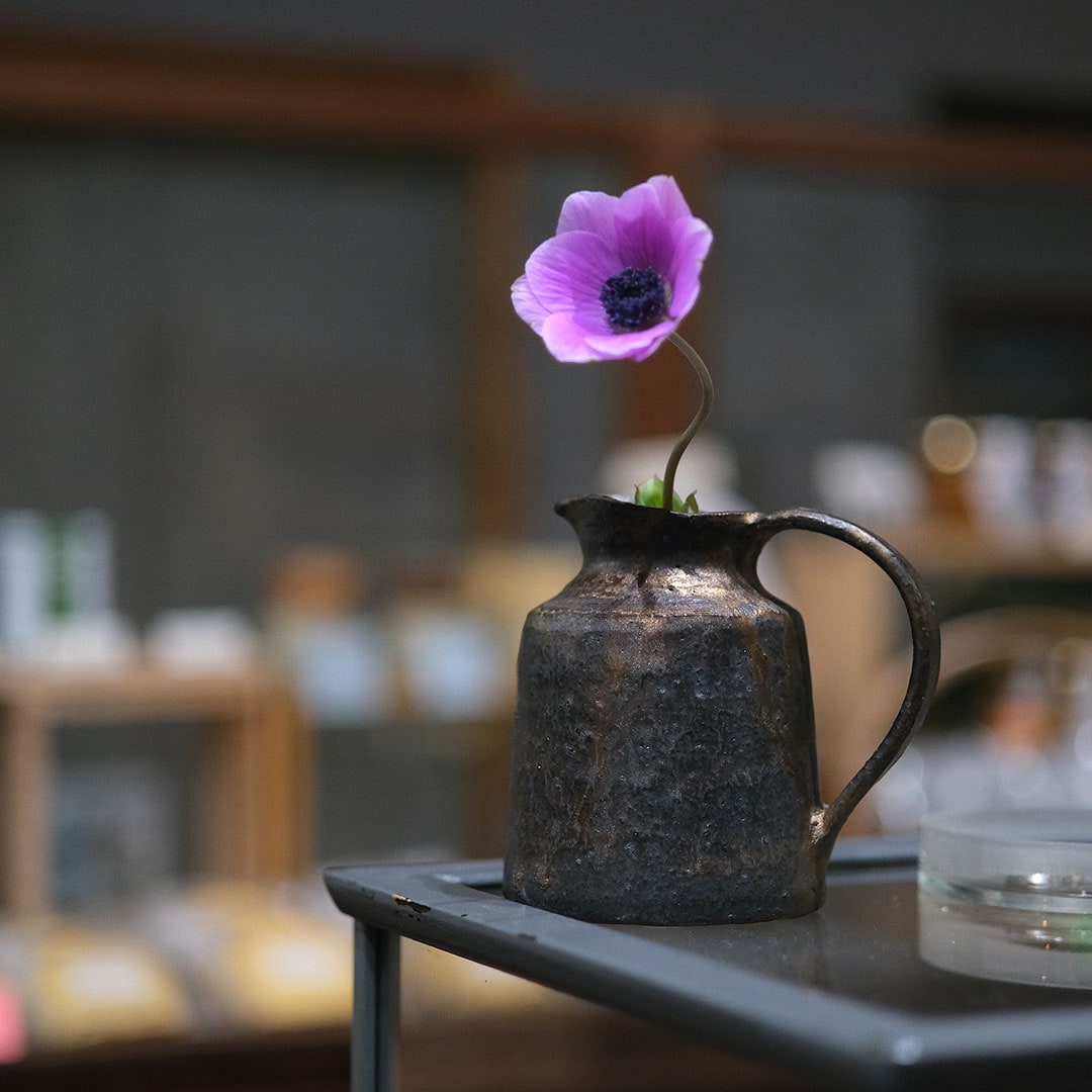 備前焼 壺 花入れ 古美術 骨董品 壷○古備前口広立ち瓶壺 古い備前焼き