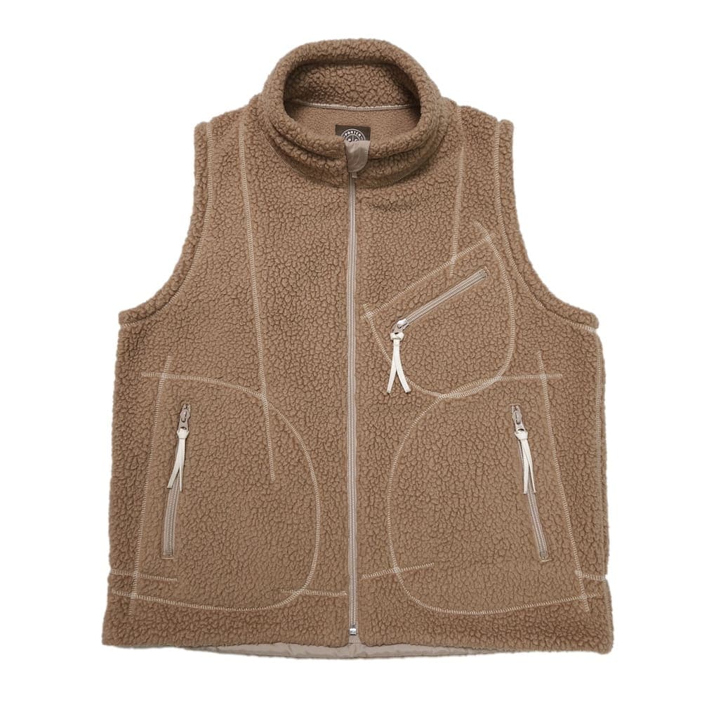 Porter Classic(ポータークラシック) FLEECE ZIP UP VEST (POLARTEC