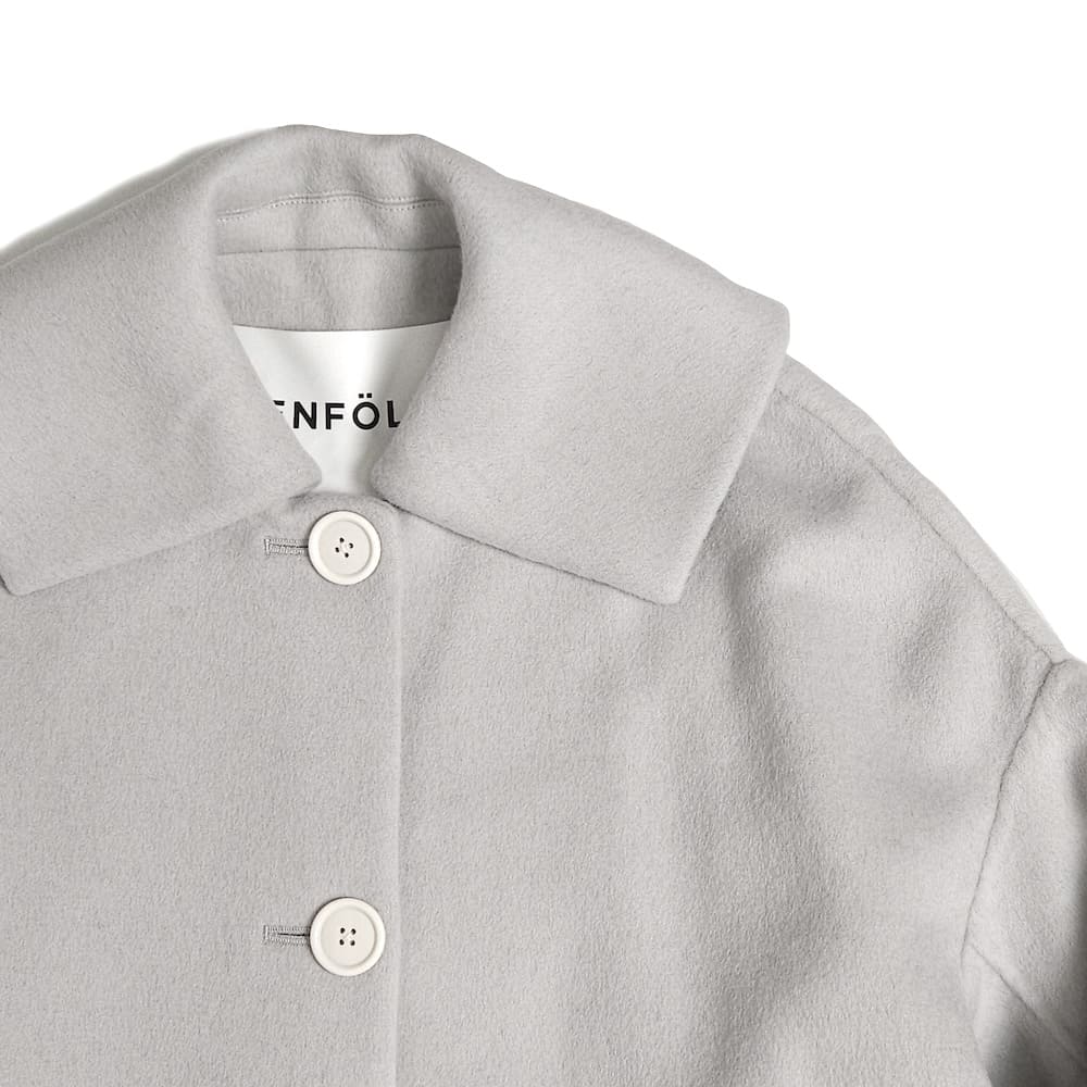 ENFOLD(エンフォルド) FLAT-COLLAR COAT - COLDBECK ONLINE（コール