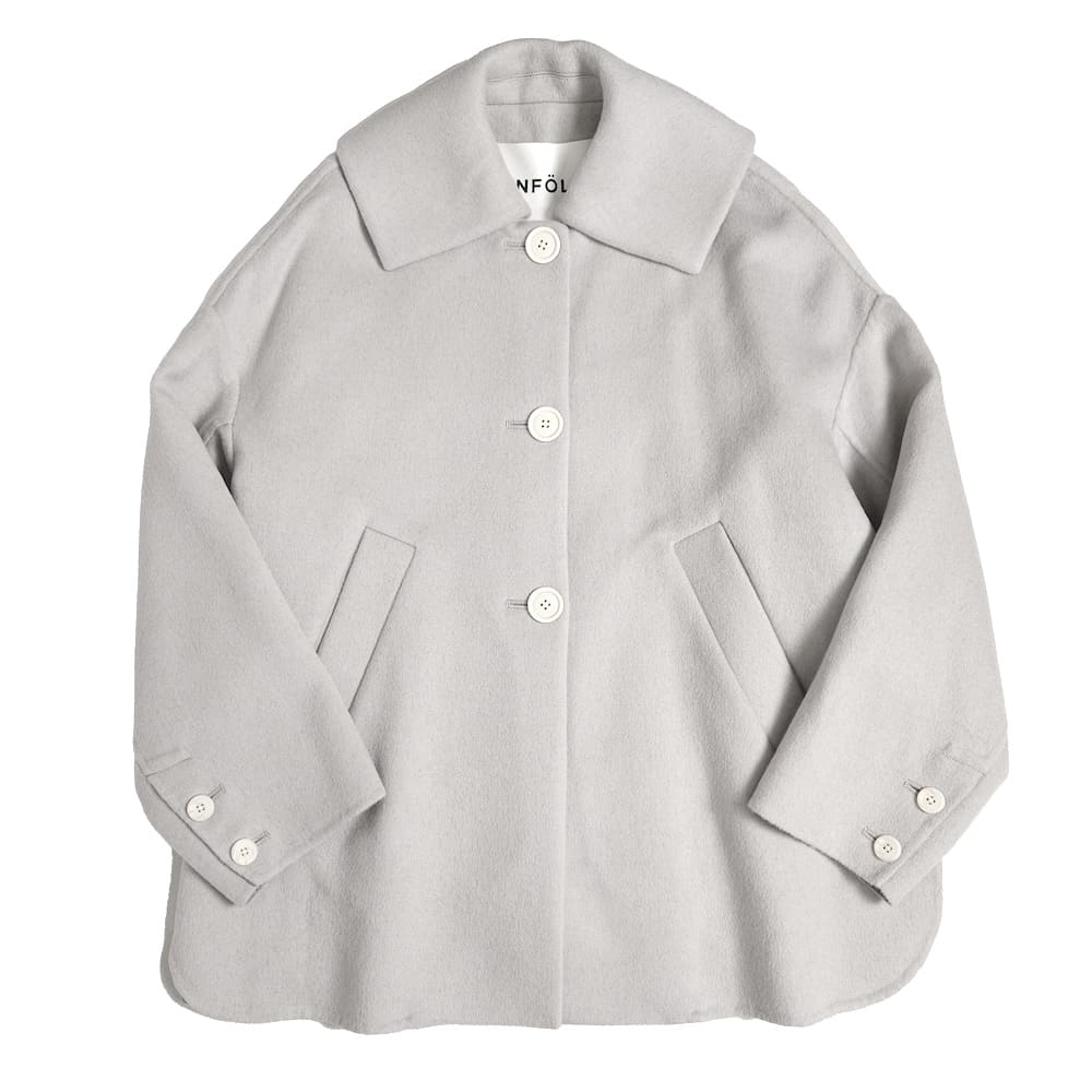 ENFOLD(エンフォルド) FLAT-COLLAR COAT - COLDBECK ONLINE（コール