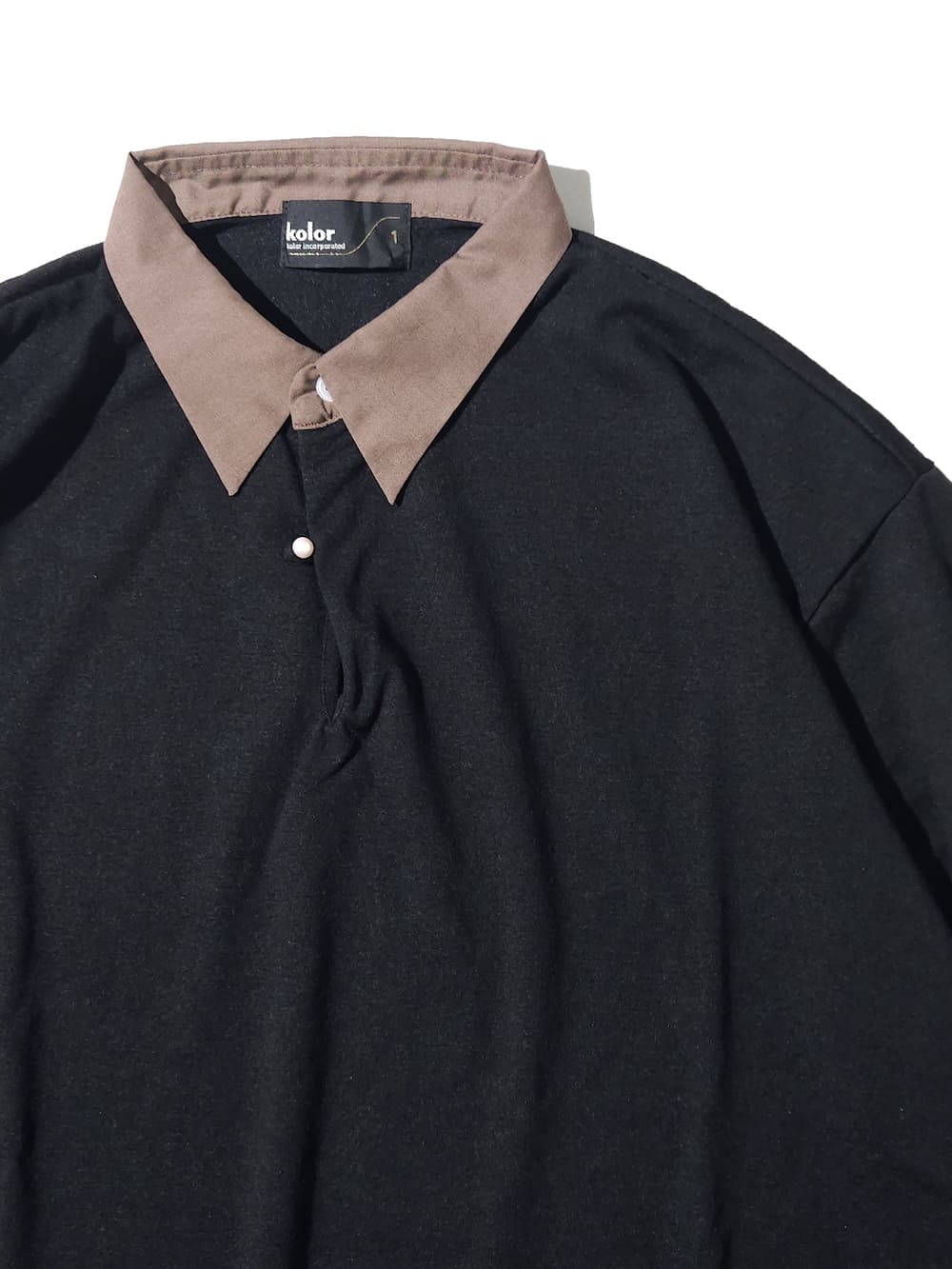 SALE】kolor(カラー) ウール天竺L/Sポロ - COLDBECK ONLINE（コール