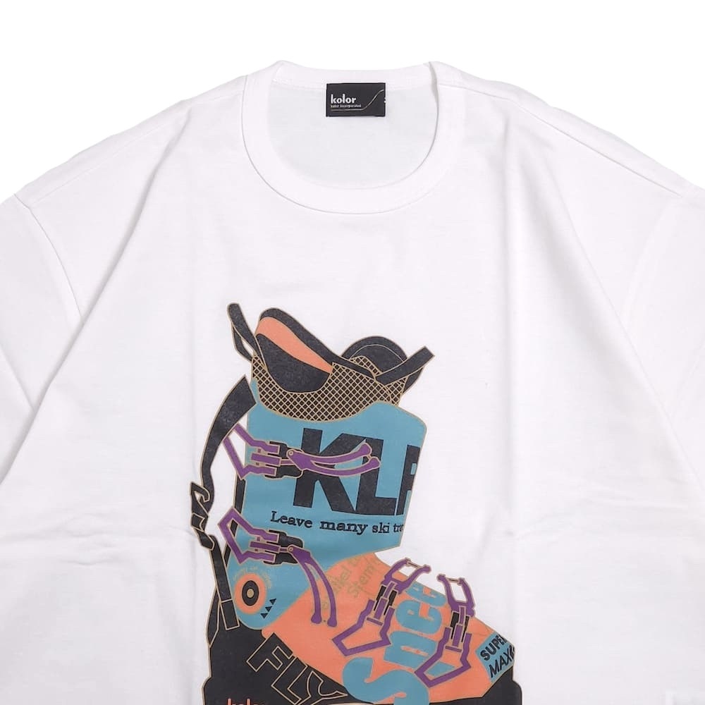 SALE】kolor(カラー) 度詰コットン天竺TEE - COLDBECK ONLINE（コール