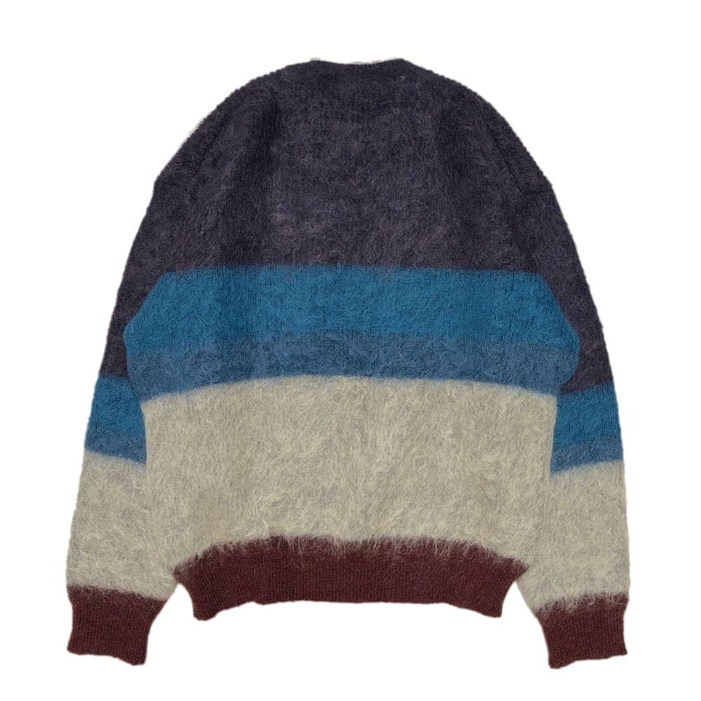 YOKE(ヨーク) MOHAIR BORDER CREWNECK SWEATER - COLDBECK ONLINE