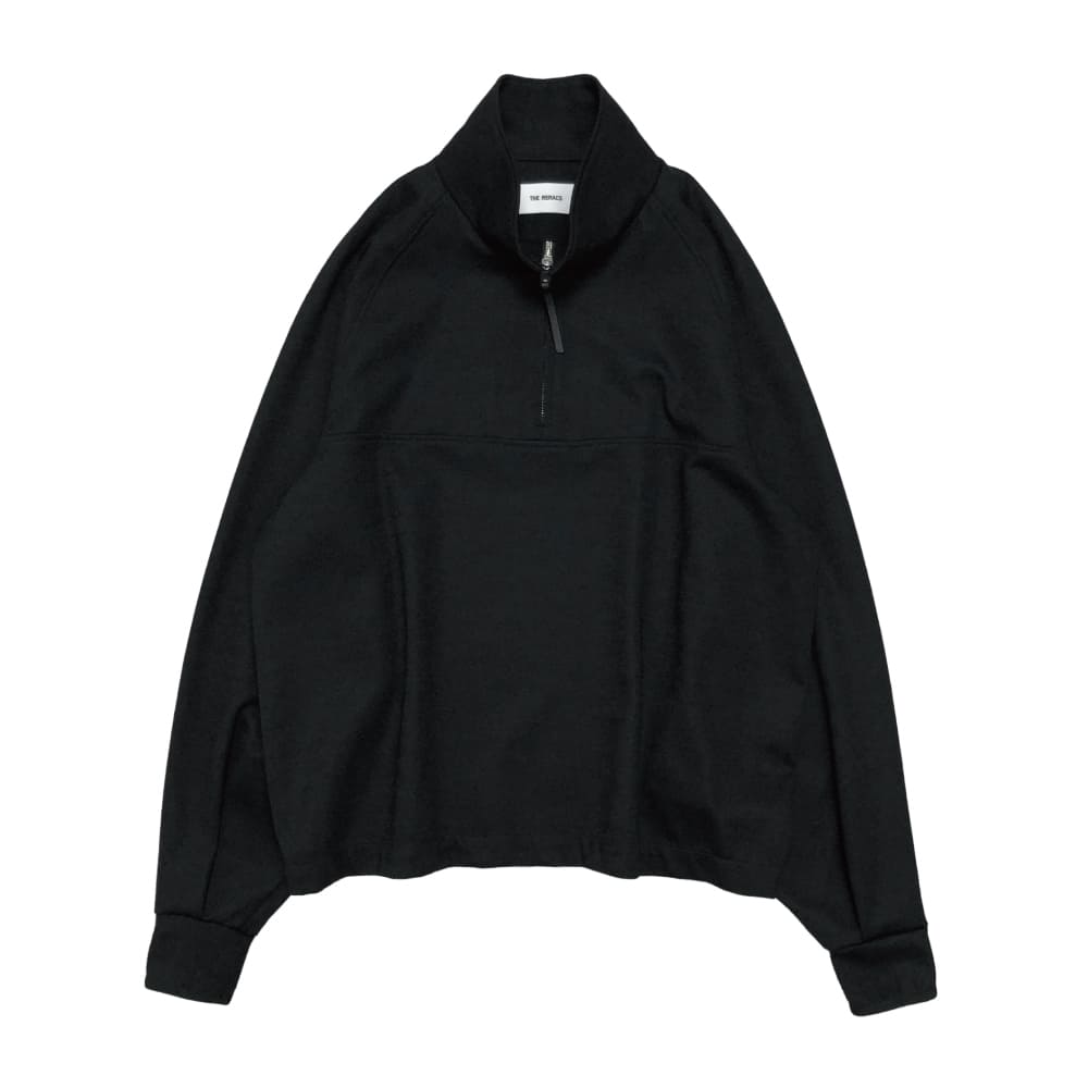SALE】THE RERACS(ザリラクス) HALF ZIP STAND COLLAR PULLOVER