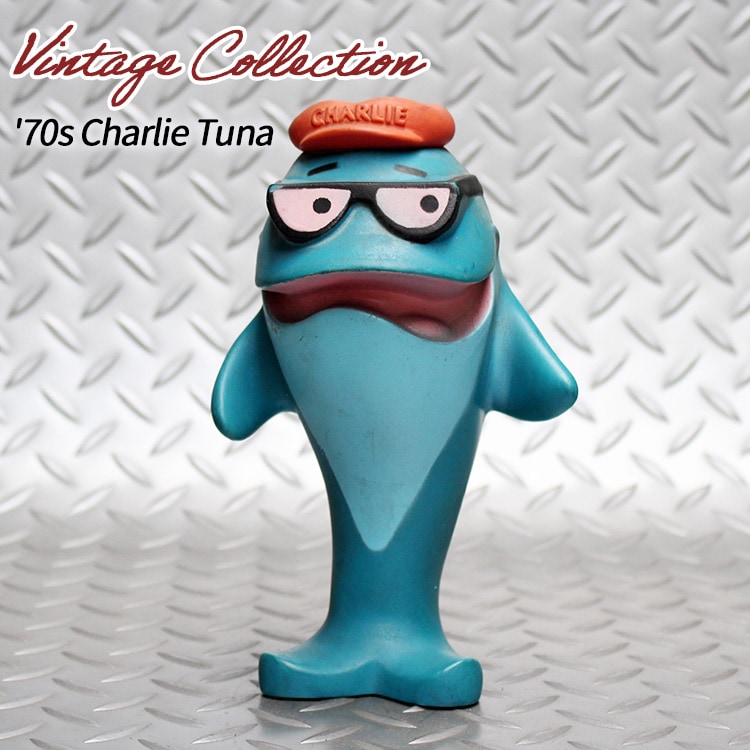 ヴィンテージドール チャーリーツナ Charlie ソフビドール 70年代 高さ