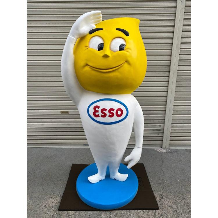ESSO BOY エッソ君 等身大 フィギュア 横64cm×奥行き62cm×高さ148cm