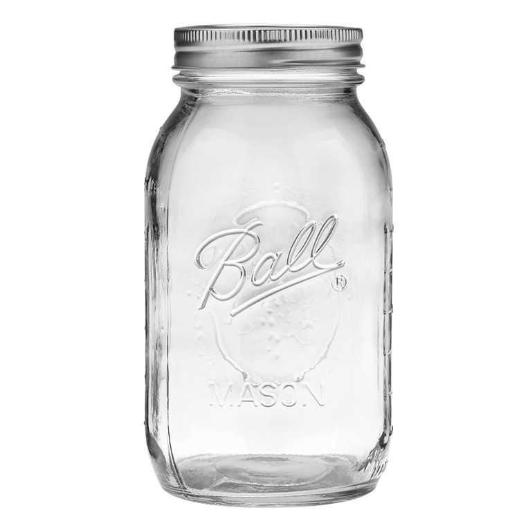 保存容器 ガラス メイソンジャー クオートジャー 32oz 946ml