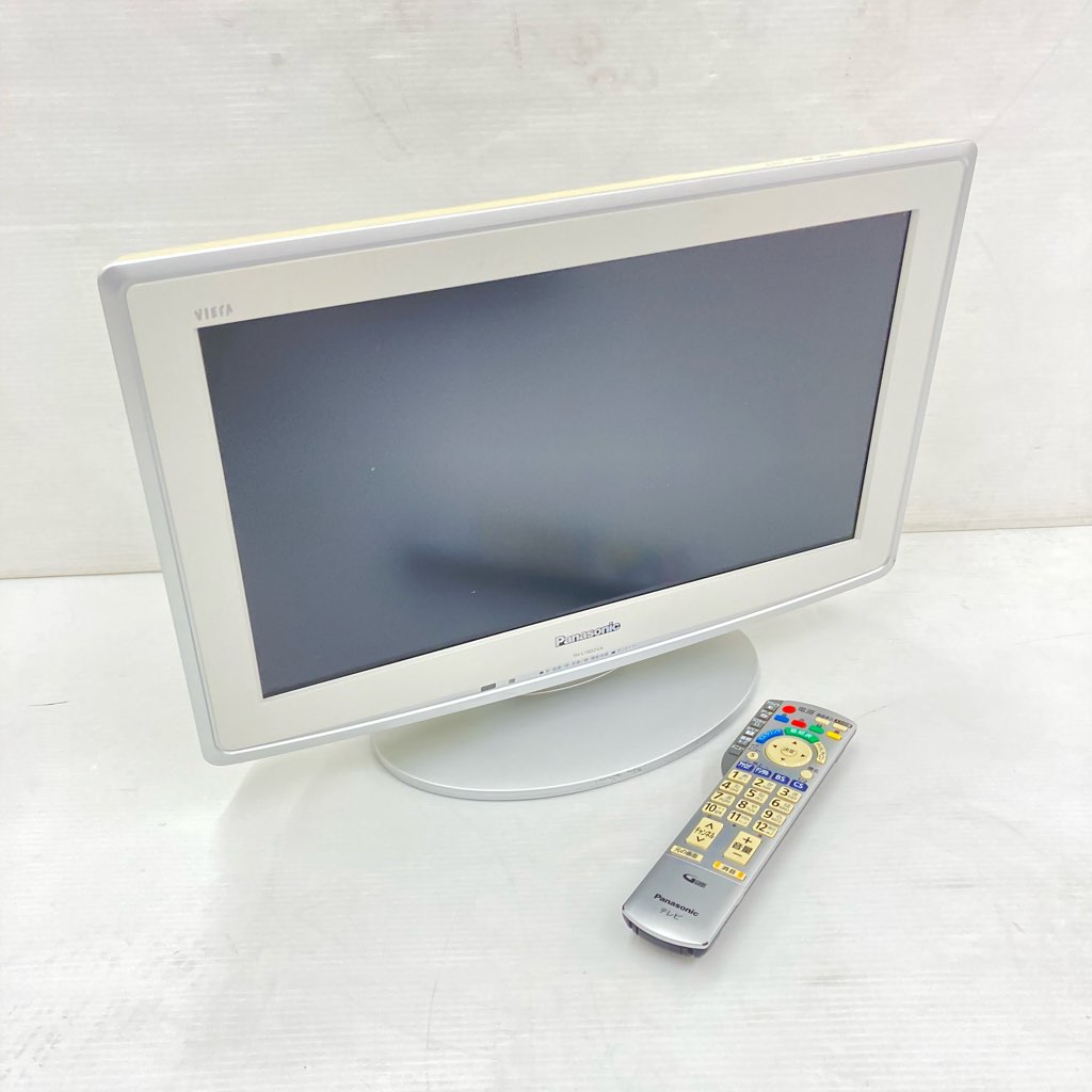 中古 液晶テレビ VIERA 19型 パナソニック 2010年製 プラチナホワイト