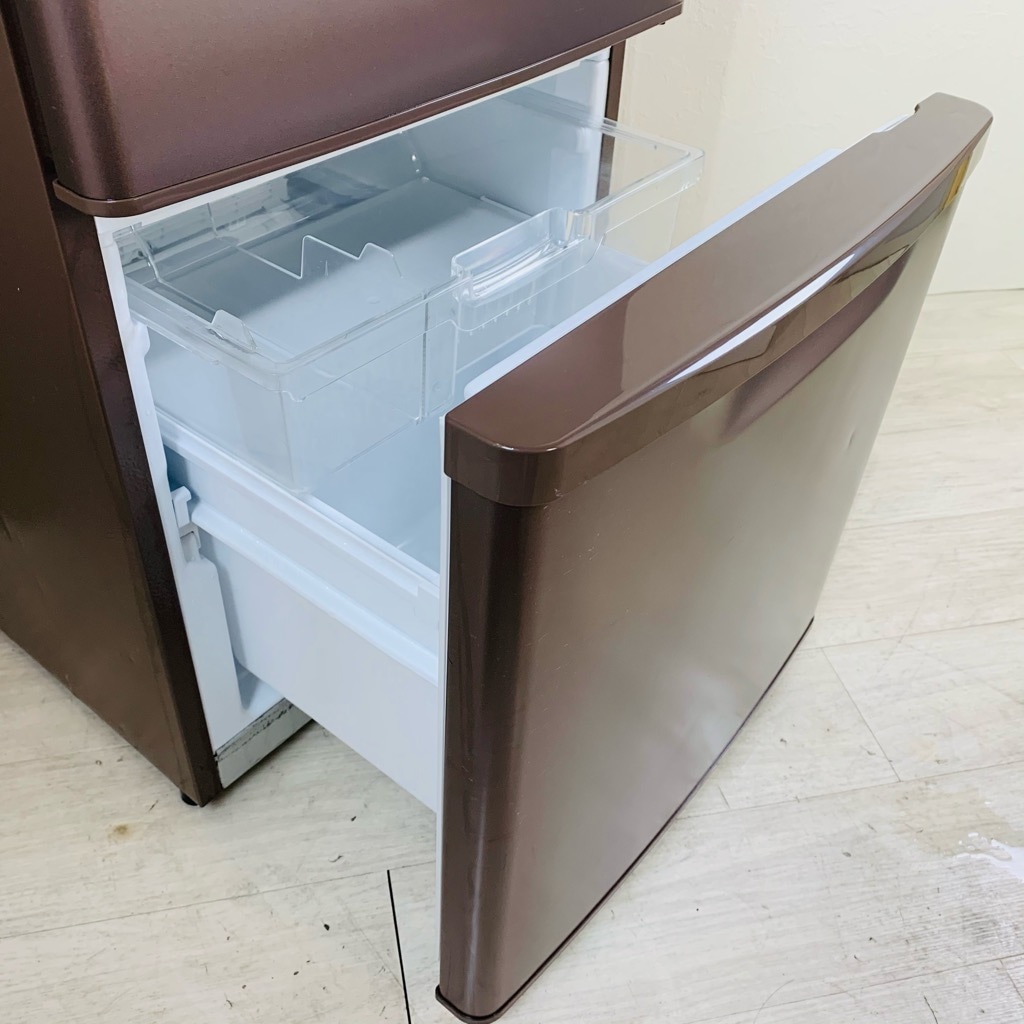 6ヶ月保証付 168L 2ドア冷蔵庫 ブラウン パナソニック 2016年製～2017