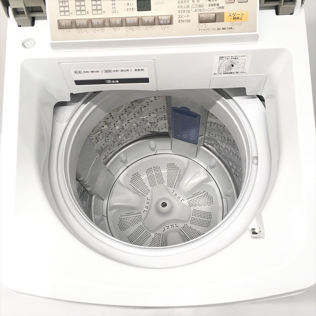 中古 10kg 全自動洗濯機 パナソニック NA-FA100H3 2016年製造 送風乾燥