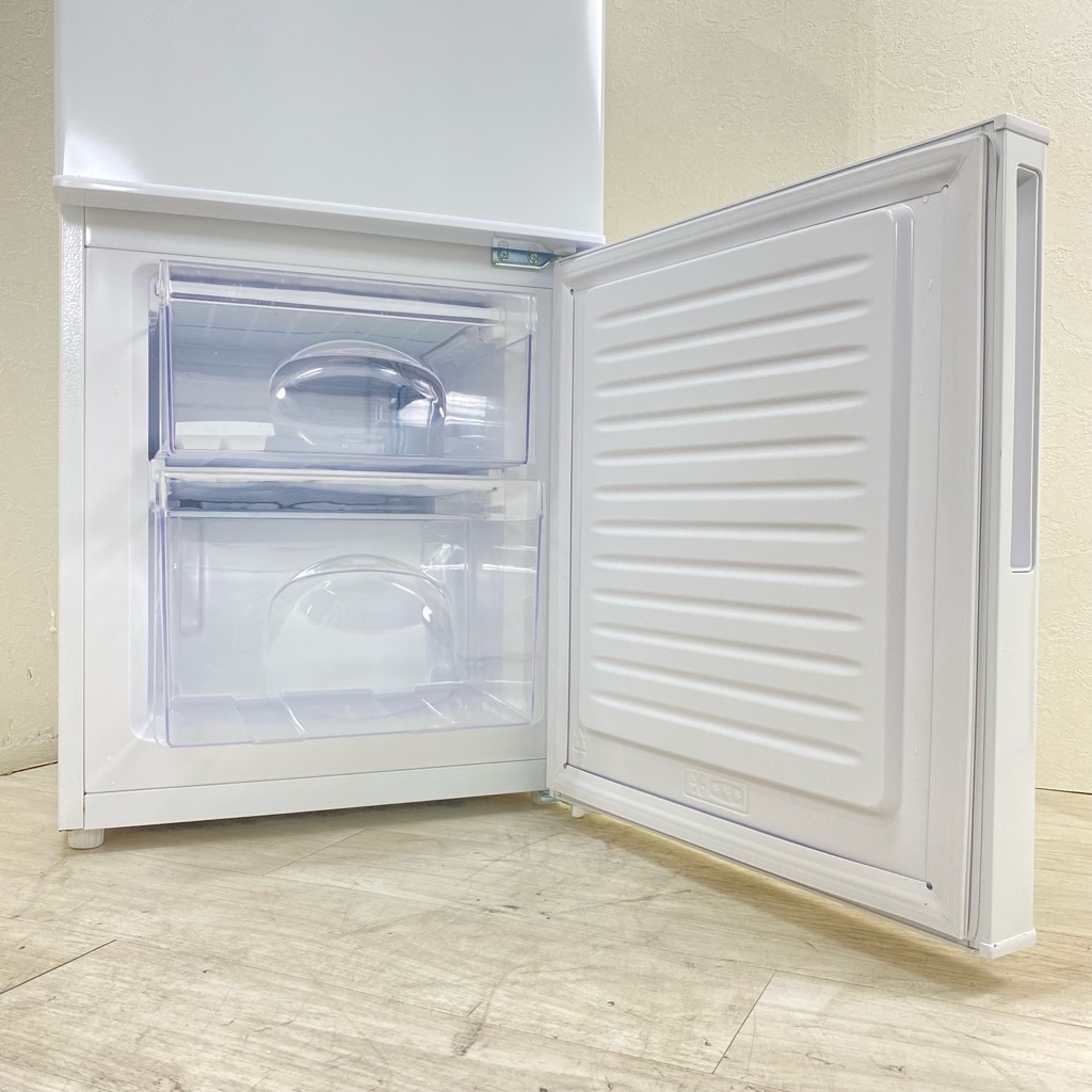 中古 高年式 2ドア冷蔵庫 小さい ニトリNTR-106WH 2020年製 106L