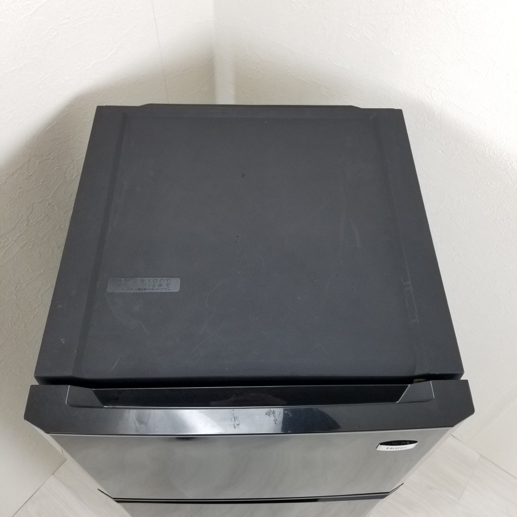 中古 2ドア冷蔵庫 ブラック 黒 ハイアール 106L 2014年～2015年製