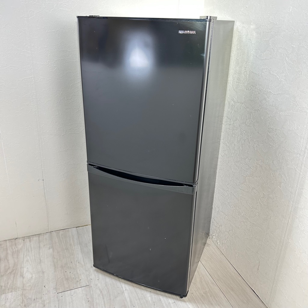 名古屋近郊限定 2023年 アイリスオーヤマ 冷蔵庫 142L 黒 名古屋近郊