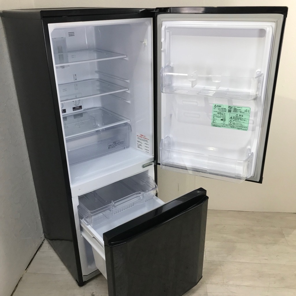30日迄！送料無料◇三菱 146L ラウンドカット 冷蔵庫【♢MR-P15T