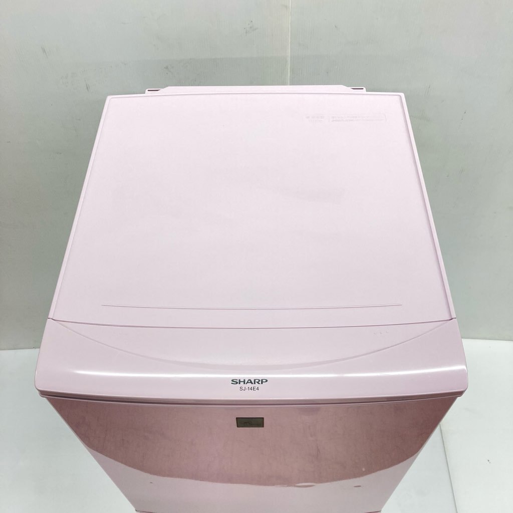 中古希少 137L つけかえどっちもドア ピンク 2ドア冷蔵庫 シャープ