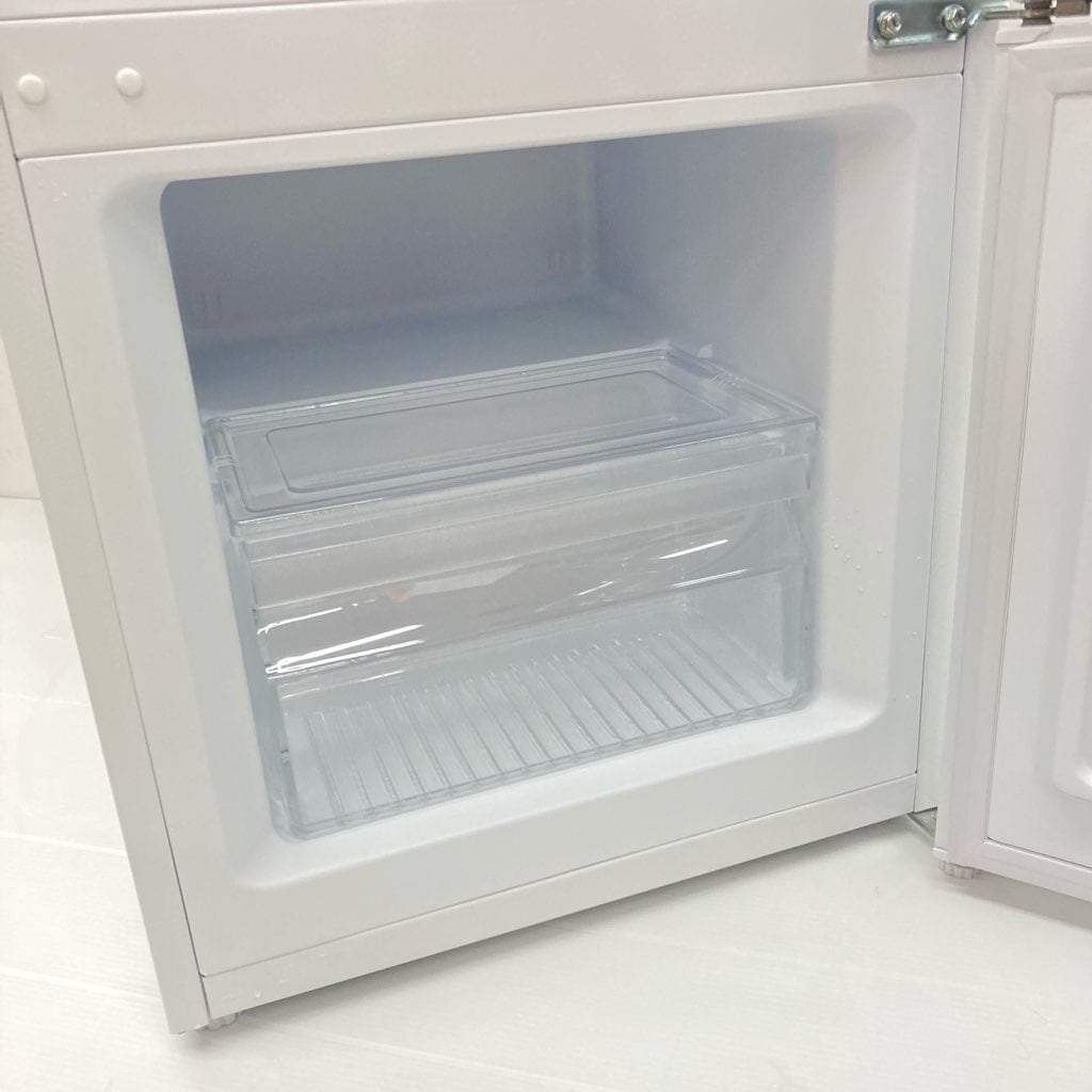 中古 117L 2ドア冷蔵庫 ヤマダ電機モデル YRZ-C12G2 2019年製 直冷式