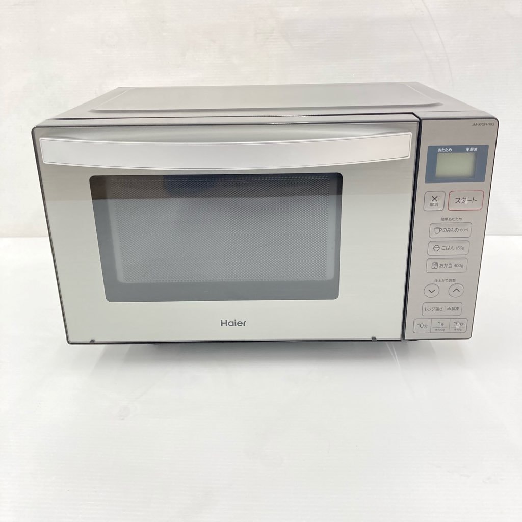 中古 美品 電子レンジ 600W ハイアール JM-XP2FH18G 2021年製 50Hz