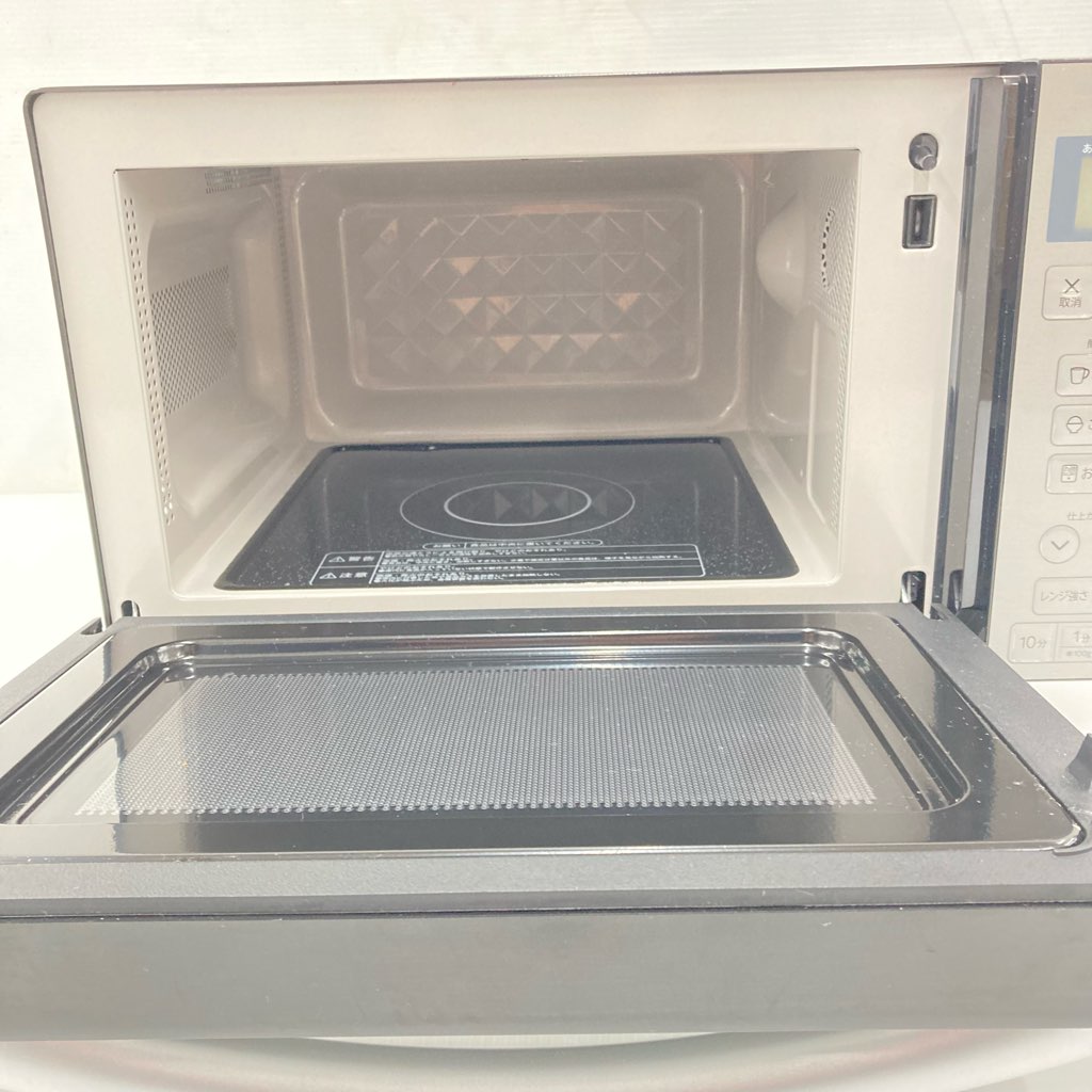 中古 美品 電子レンジ 600W ハイアール JM-XP2FH18G 2021年製 50Hz