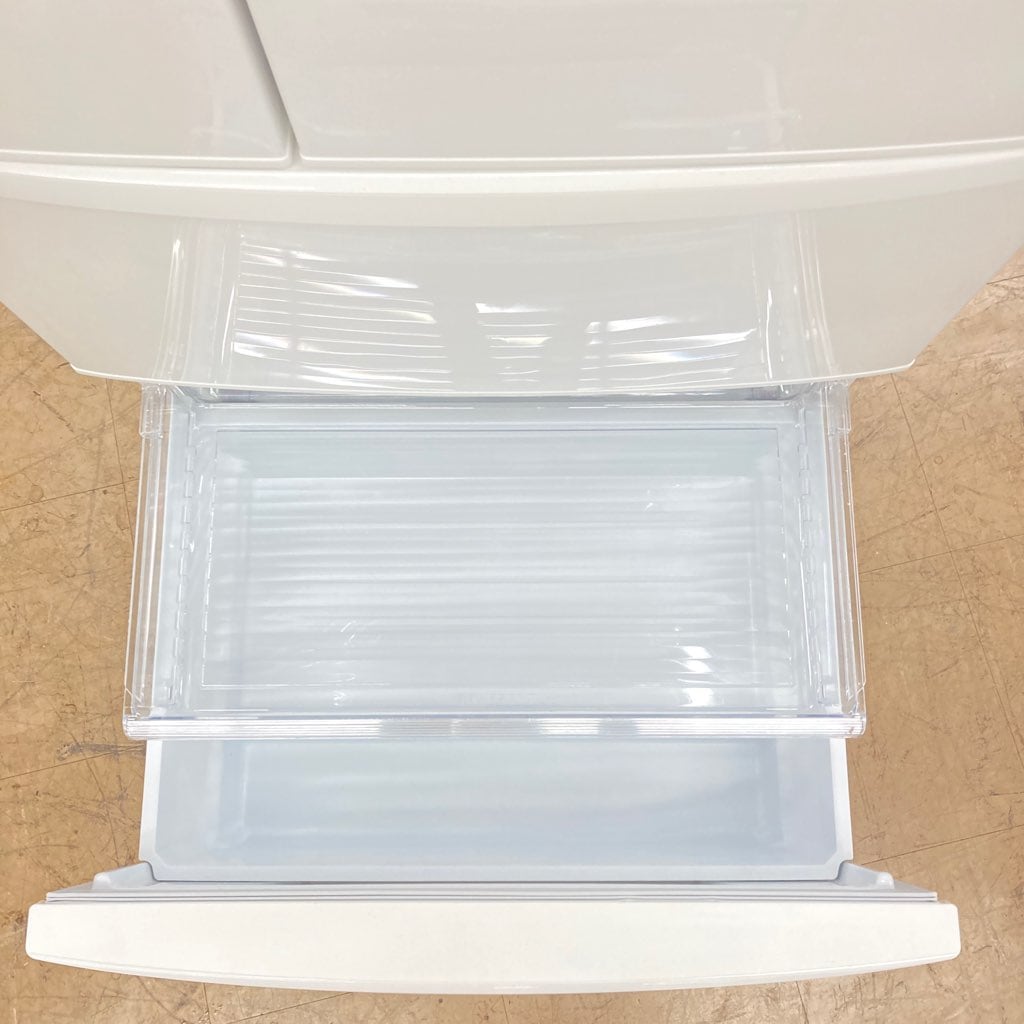 中古高年式 ECONAVI パナソニック 451L 6ドア冷蔵庫 NR-FVF456-W 2020