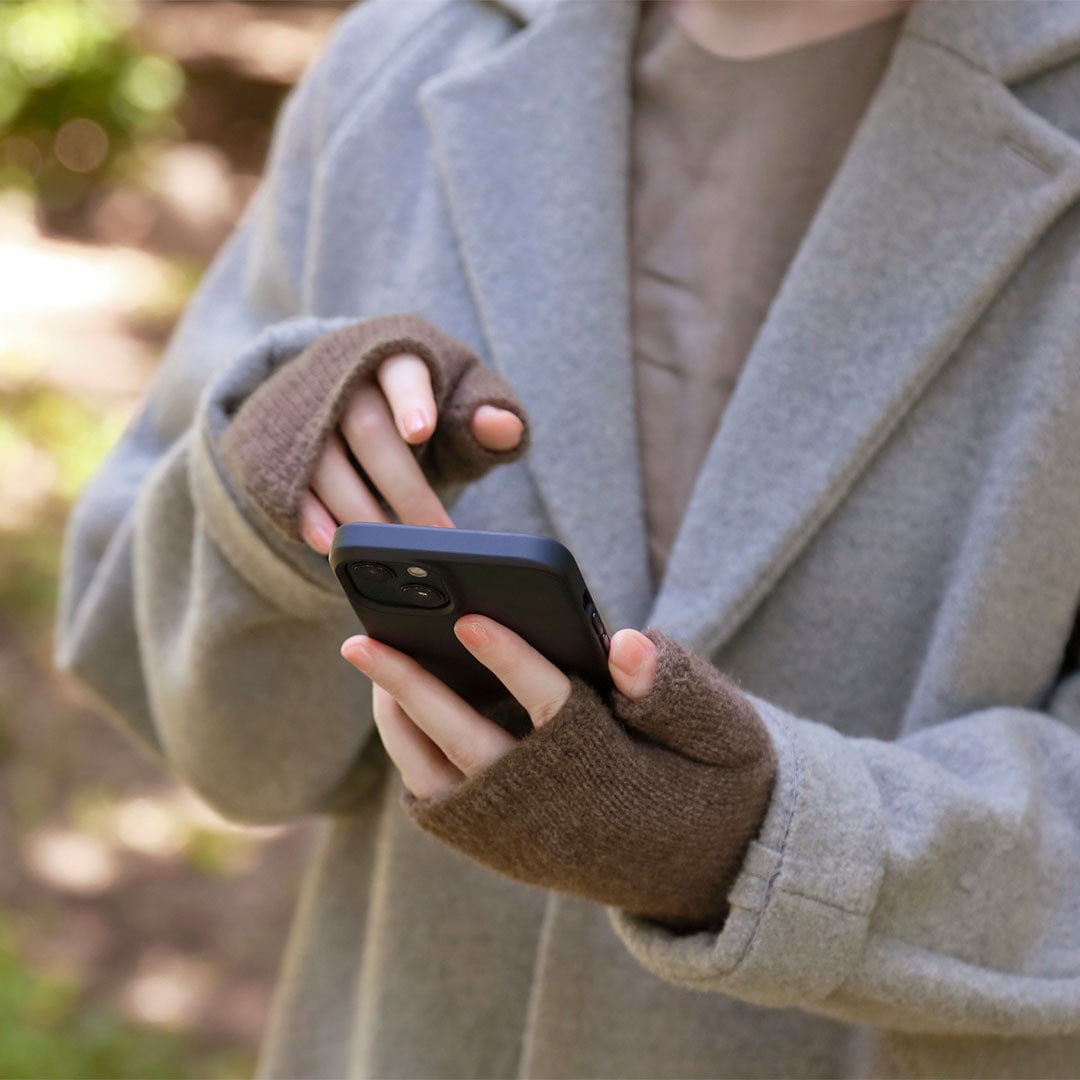 ヤク100%のニット手袋 （アンドウール／AND WOOL） | 服・服飾小物